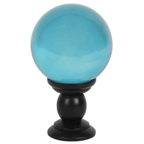 Something Different Crystal Ball Teal (18cm x 9cm x 9cm)