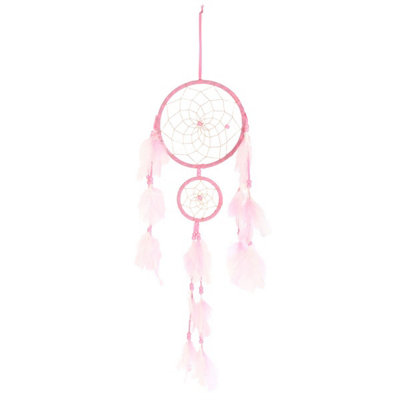 Something Different Double Dreamcatcher Light Pink (One Size)