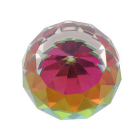 Something Different Faceted Rainbow Ball Multicoloured (60mm)
