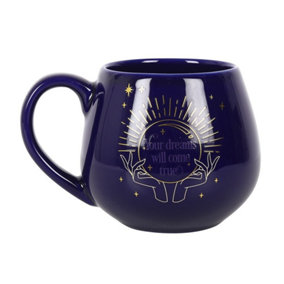 Something Different Fortune Teller Colour Changing Mug Blue (One Size)