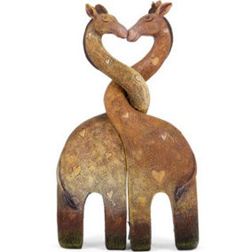 Something Different Giraffe Family Ornament Brown (One Size)