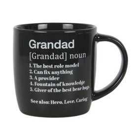Something Different Grandad Definition Mug Black/White (One Size)