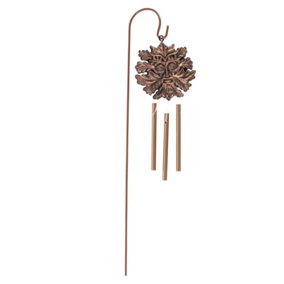 Something Different Green Man Bronze Effect Windchime Bronze (One Size)