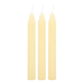 Something Different Happiness Spell Candles (Pack of 12) Yellow (One Size)