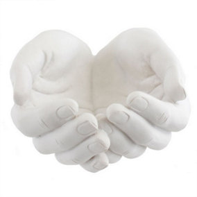 Something Different Healing Hands Resin Ornament White (One Size)