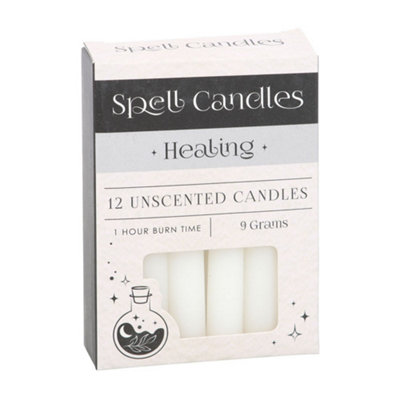 Something Different Healing Spell Candles (Pack of 12) White (One Size)