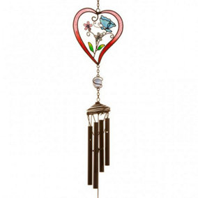Something Different Heart Chime Red (One Size)