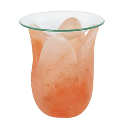 Something Different Himalayan Salt Tulip Oil Burner Pink (One Size) Price Comparisons | Compare The Build