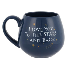 Something Different I Love You To The Stars And Back Ceramic Mug Prussian Blue (One Size)