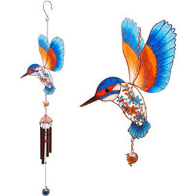 Something Different Kingfisher Wind Chime Multicolour (One Size)