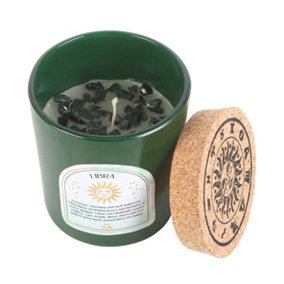 Something Different Libra Sweet Jasmine Bloodstone Scented Candle Green/Brown (One Size)