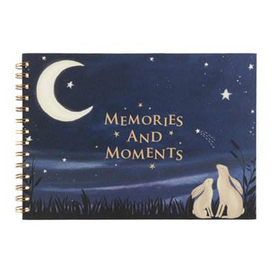 Something Different Look At The Stars Baby Memory Book Dark Blue (One Size)