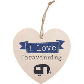 Something Different Love Caravanning Hanging Heat Sign Multicoloured (One Size)