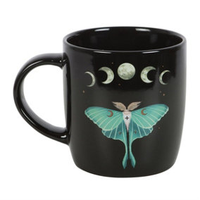 Something Different Luna Moth Mug Black/Green (One Size)