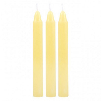 Something Different Magic Happiness Spell Candles (Pack of 3) Yellow (One Size)