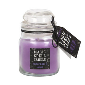 Something Different Magic Spell Prosperity Lavender Candle Jar Purple (One Size)