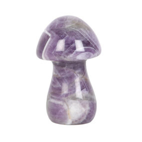 Something Different Magical Crystal Amethyst Mushroom Ornament Purple (One Size)