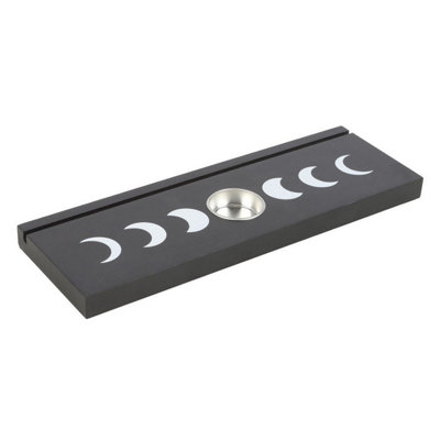 Something Different Moon Phase Tarot Cards Tealight Holder Black/White (One Size)