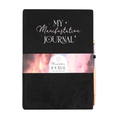 Something Different My Manifestation Amethyst Journal Black/Orange (One Size)