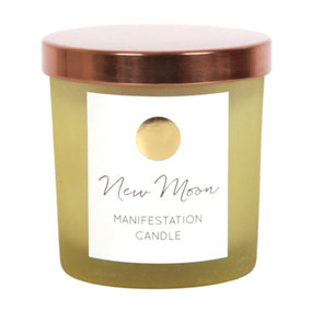 Something Different New Moon Wild Orange Scented Candle Yellow/Frosted (One Size)