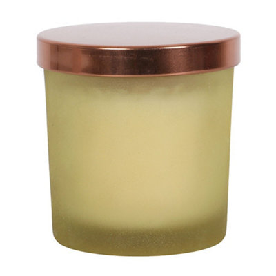 Something Different New Moon Wild Orange Scented Candle Yellow/Frosted (One Size)