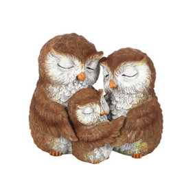 Something Different Owl-ways Be Together Owl Ornament Brown/White (One Size)