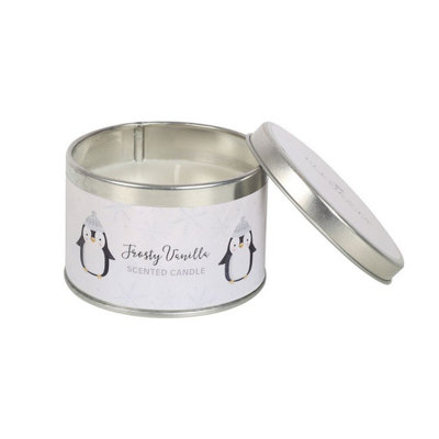 Something Different Parade Penguin Candle Set (Pack Of 12) White (One Size)