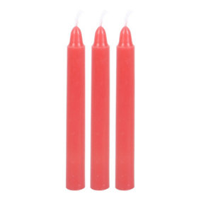 Something Different Pion Spell Candles (Pack of 12) Red (One Size)