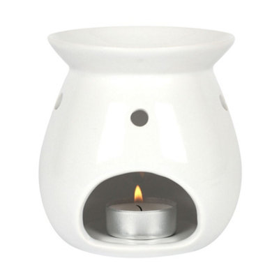 Something Different Queen Bee Wax Melt Burner Set White/Silver (One Size)