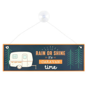 Something Different Rain Or Shine Window Sign Forest Green (One Size)