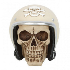 Something Different Skull Ornament Cream/Brown (One Size)