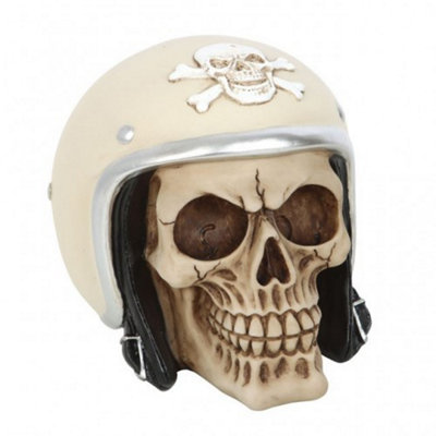 Something Different Skull Ornament Cream/Brown (One Size)