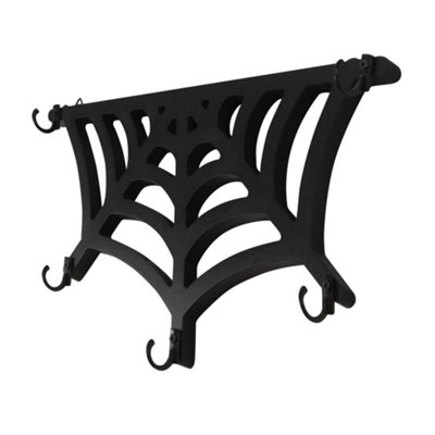 Something Different Spider Web Key Hook Black (One Size)