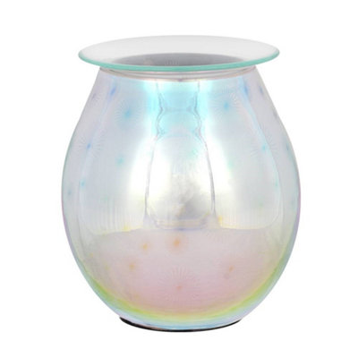 Something Different Starburst Electric Oil Burner (UK Plug) Transparent (One Size)