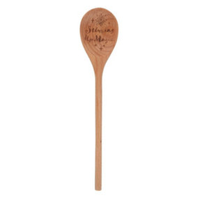 Something Different Stirring Up Magic Beech Wooden Spoon Brown (30cm x 6.5cm x 1.2cm)