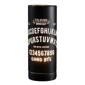 Something Different Talking Board Aroma Lamp Black/White (One Size)