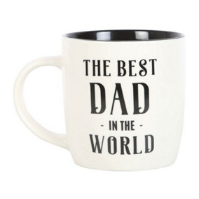 Something Different The Best Dad In The World Mug White/Black (One Size)