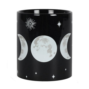 Something Different Triple Moon Mug Black/White (One Size)