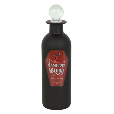 Candele Coniche Something Different | 8 Pezzi Colore Sangue E Nero | Vampiro | Inodori