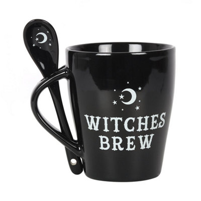 Tasse Mit Löffel - Hexen Witches Brew