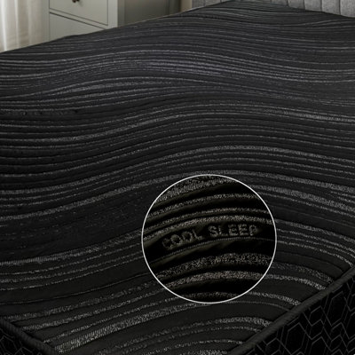 Somnior 28cm Pocket Spring Motion Isolation Memory Foam Mattress 7 Zone ...