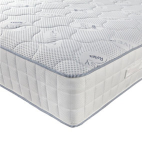 Somnior 3FT Pocket Spring Memory Foam Mattress With High Density Modified Polyether, 90 x 190cm