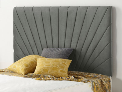 Linen headboard online king