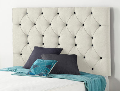 Plush headboards deals