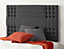 Somnior Flexby Plush Black Divan Bed Base With 2 Drawers And Headboard - Small Single