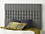 Somnior Galaxy Linen Grey 6FT Memory Foam Divan Bed With 4 Drawers, Mattress & Headboard - Super King