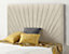 Somnior Platinum Tweed Natural 4FT Memory Foam Divan Bed With Mattress & Headboard - Small Double