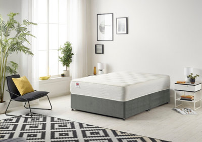 Plush memory foam mattress shop king