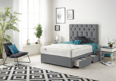 Double bed deals plush mattress