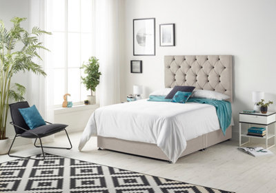 Memory foam mattress and deals bed frame set